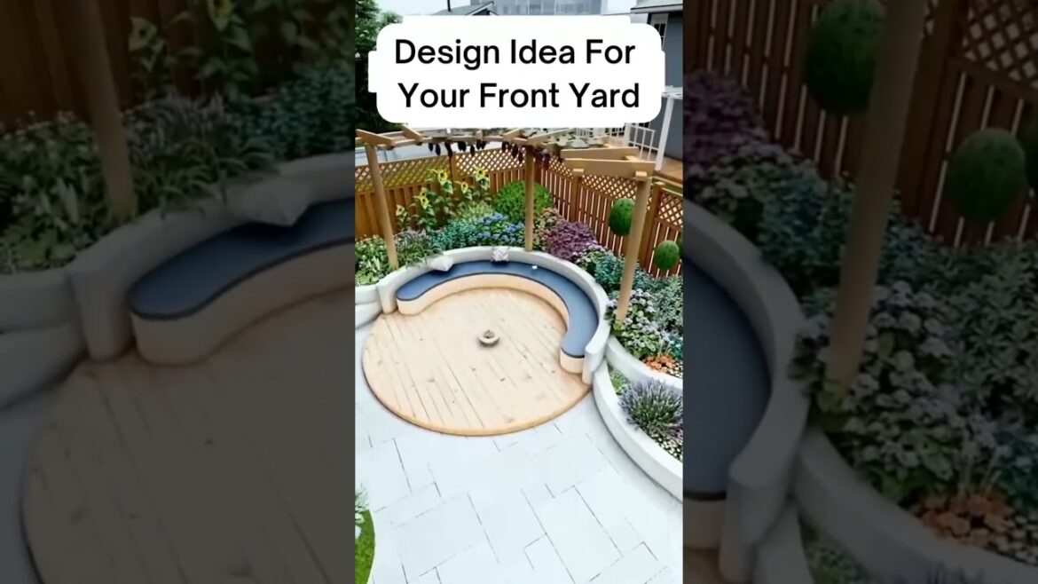 Design Ideas for Front Yard | Short Video | Tonskie TV