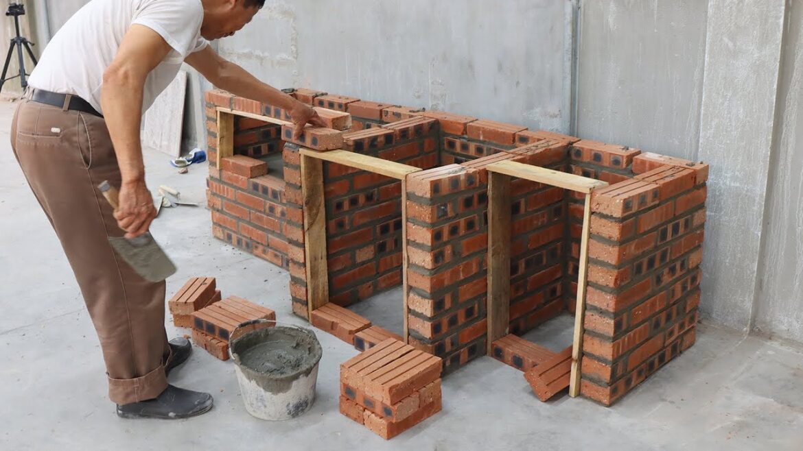 Build a beautiful pizza oven + oven at home