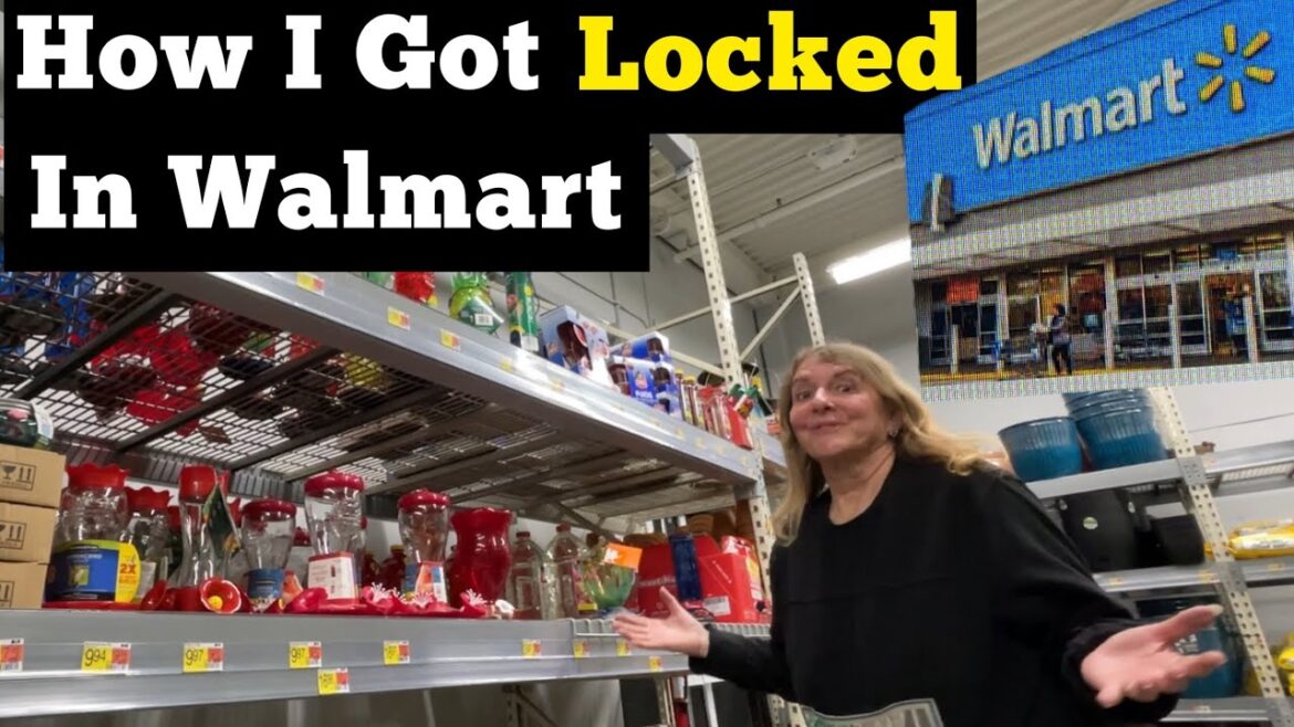 I GOT LOCKED in Walmart Shopping for Hummingbird Feeder & Gardening Supplies Seeds in Garden Center