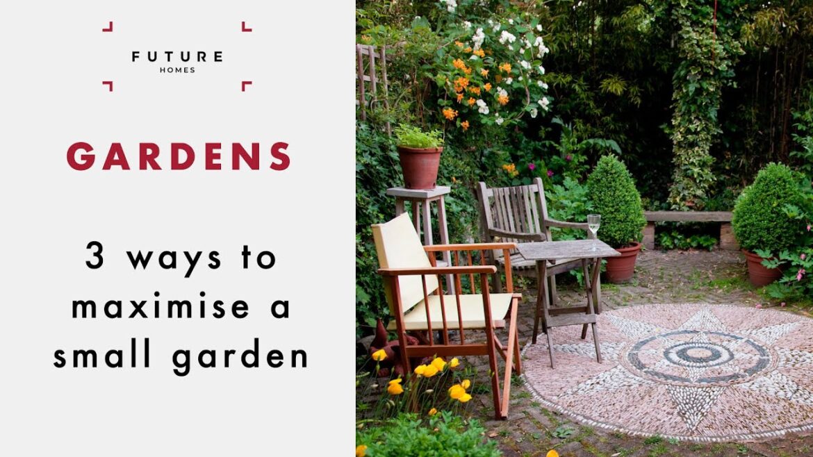 Small gardens: 3 easy design ideas