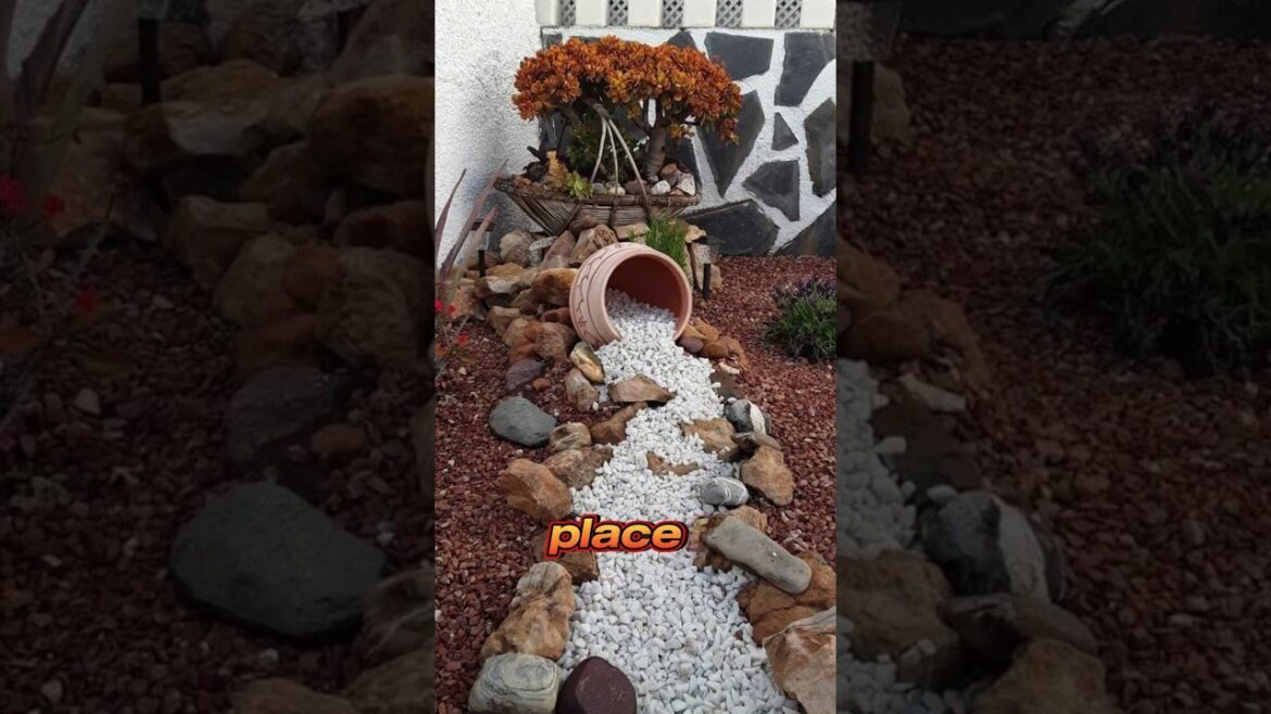 Incredible White Rock Landscaping Ideas #shorts #viral #viralshorts #ytshorts
