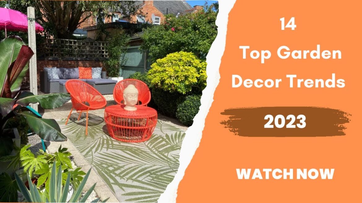 Home Garden Decor Trends 2023