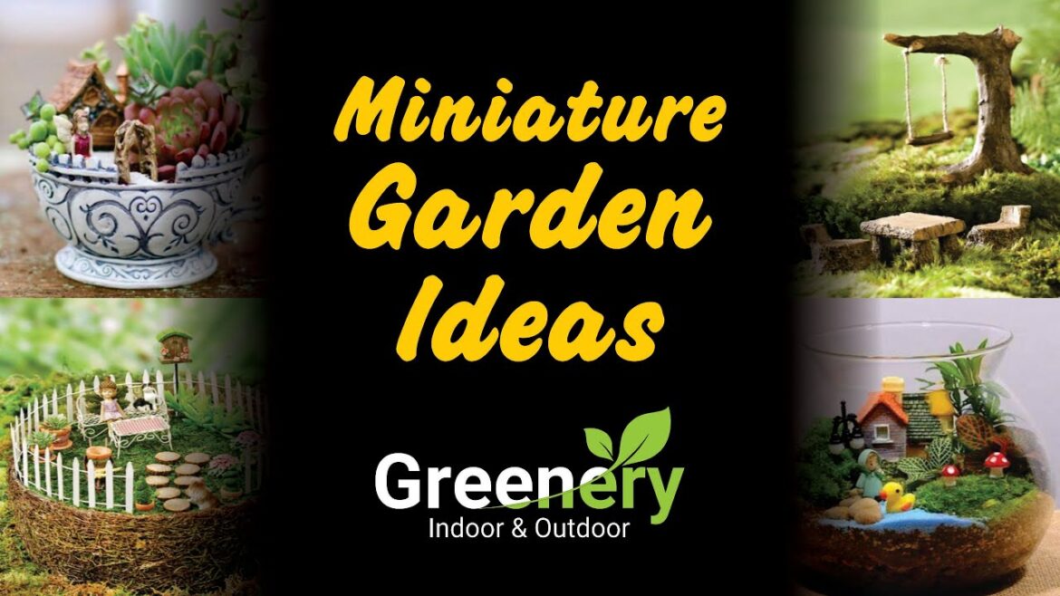 Miniature Garden Ideas #viral #trending #diy #how