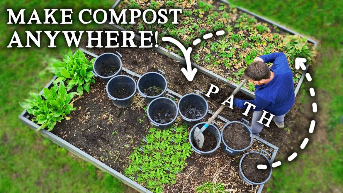 Huw Richards: The Easiest Compost Method for Small Spaces! The Easiest Compost Method for Small Spaces!