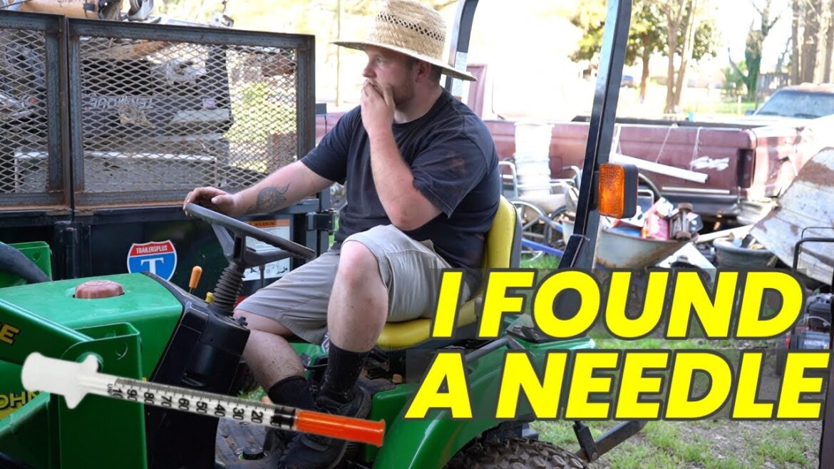 I was SHOCKED to FIND THIS in my MOMS YARD while TRANSFORMING IT (5000lbs of TRASH) I was SHOCKED to FIND THIS in my MOMS YARD while TRANSFORMING IT (5000lbs of TRASH)