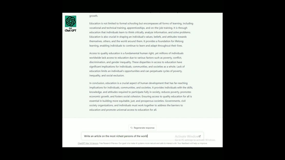 How To Re-write An Existing Article with ChatGpt #chatgpt #askchatgpt #openai #articlewriting How To Re-write An Existing Article with ChatGpt #chatgpt #askchatgpt #openai #articlewriting