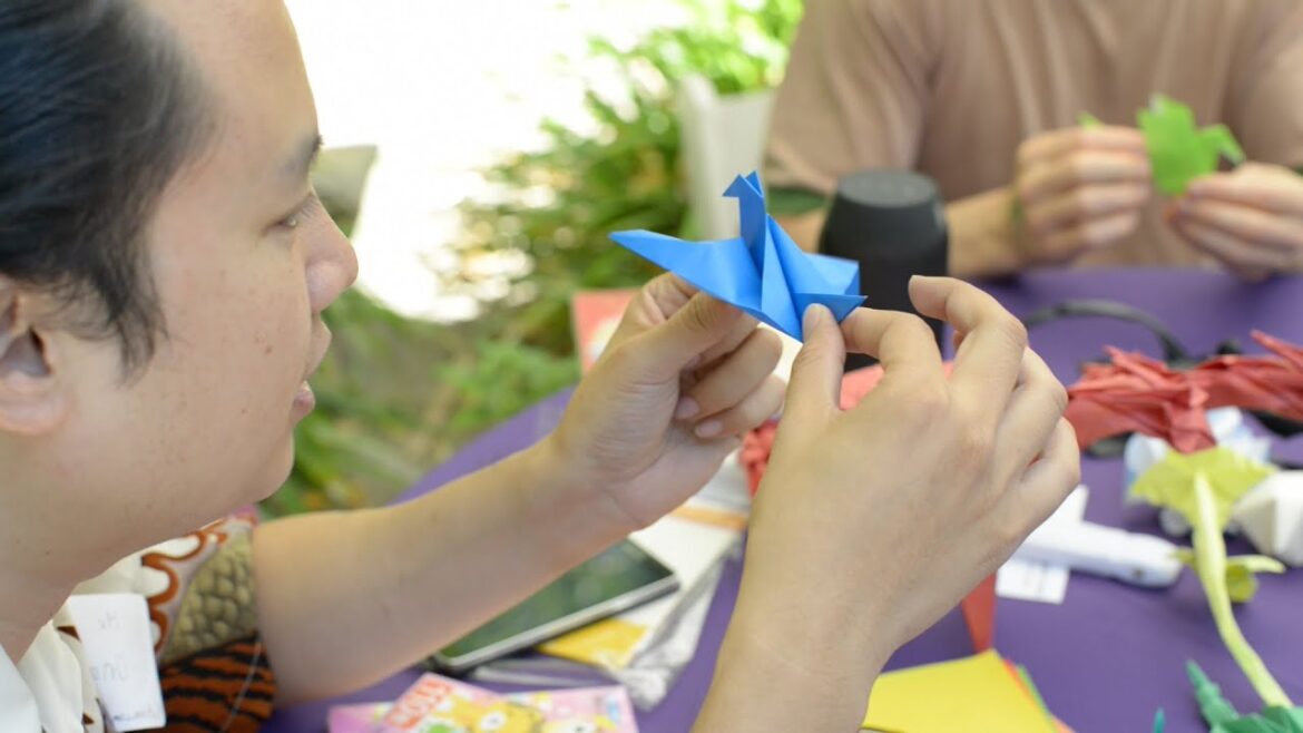 Origami Festival at the Earl Burns Miller Japanese Garden