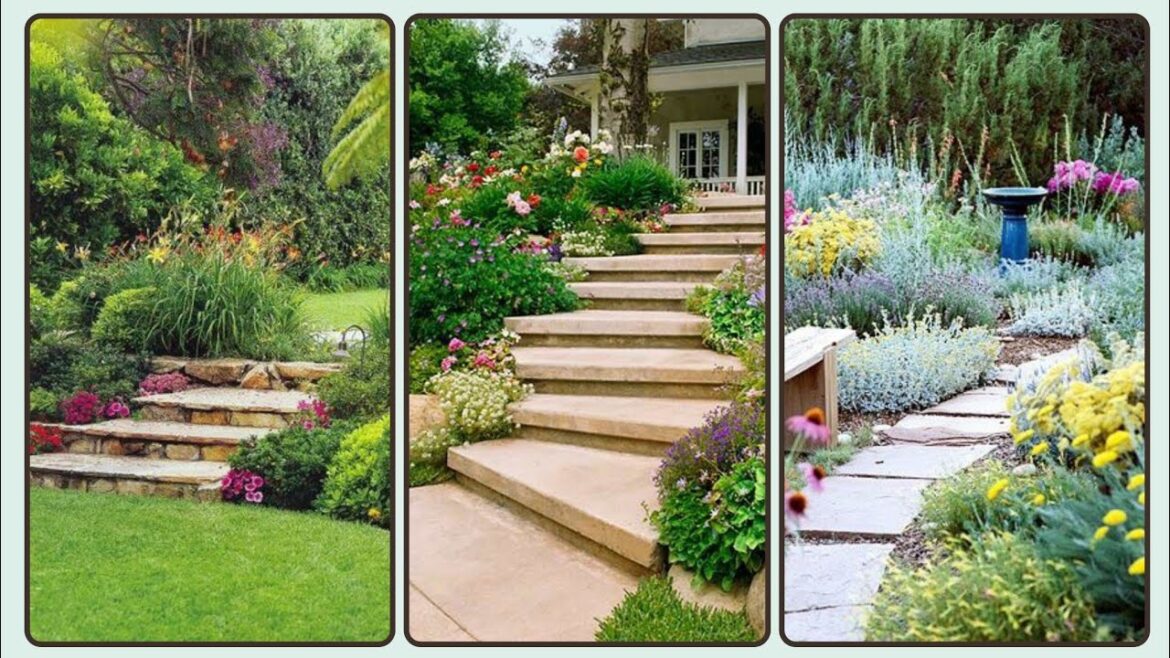 Unpretentious Slope Yard Landscaping Designs - Home Decor