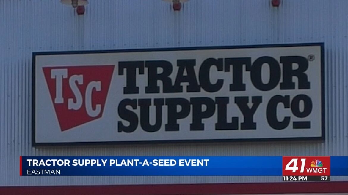 Eastman Tractor Supply teaches youth how to grow a garden