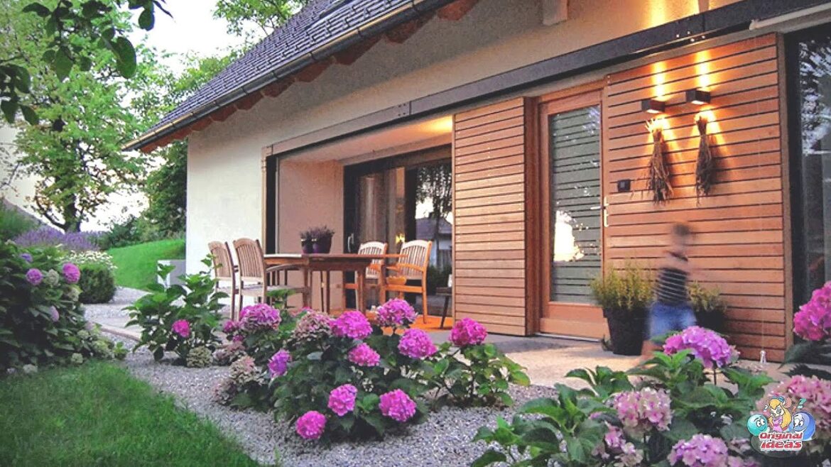 Landscape Design of the Courtyard and Backyard of a Private House 2023.