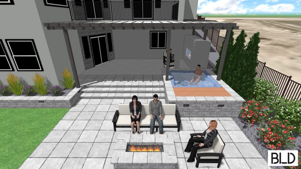 Boulder Point Backyard Finalized Landscape Design