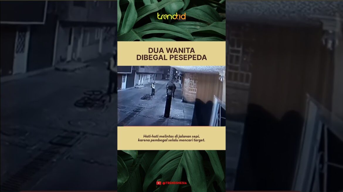 REAKSI DUA WANITA INI DIHADANG PEMBEGAL
