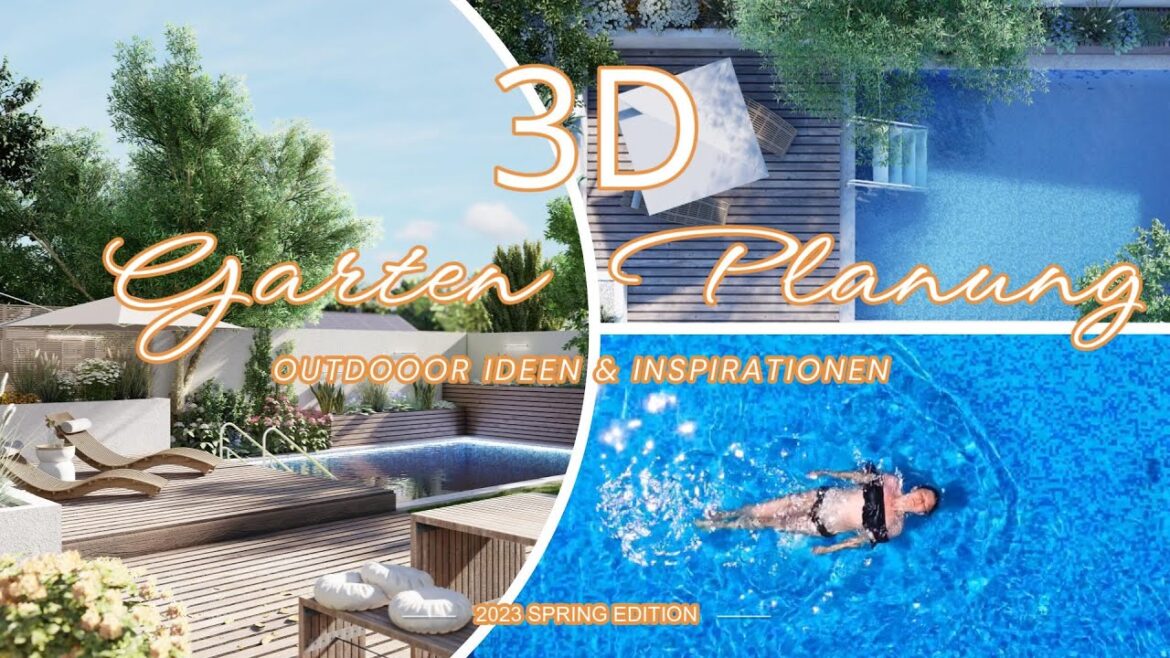 3D GARTEN GESTALTUNG - 2023 SPRING EDITION 🌺 | 3D Planung, Ideen und Inspirationen | DAY & NIGHT