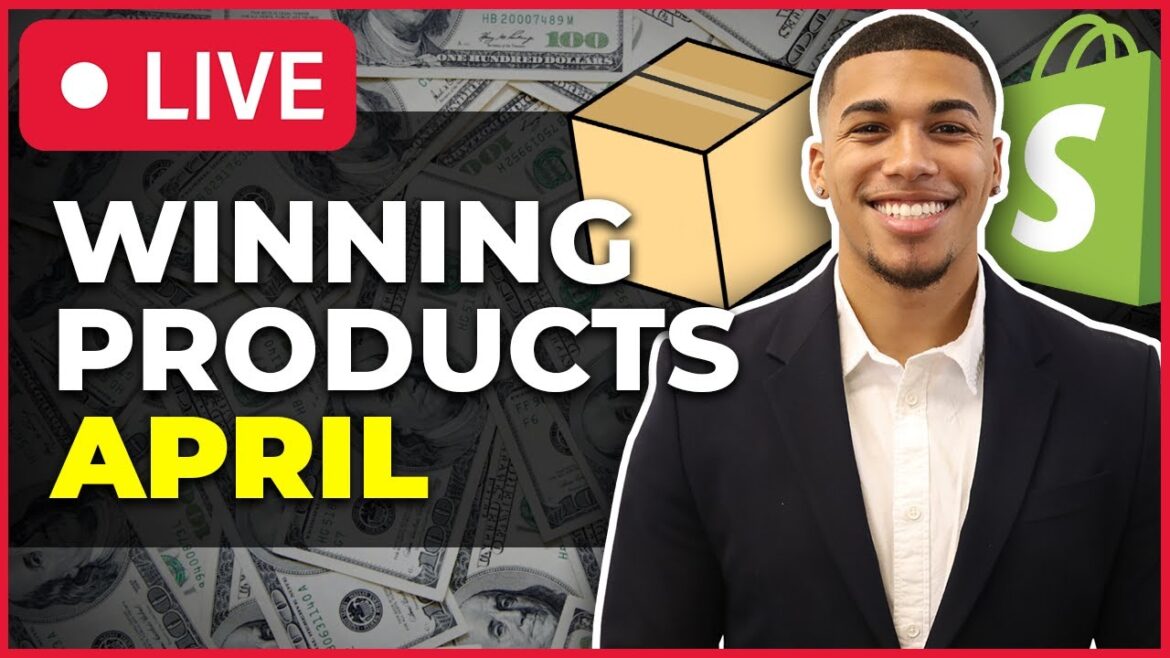 Finding WINNING Products For APRIL 2023  - Shopify Dropshipping