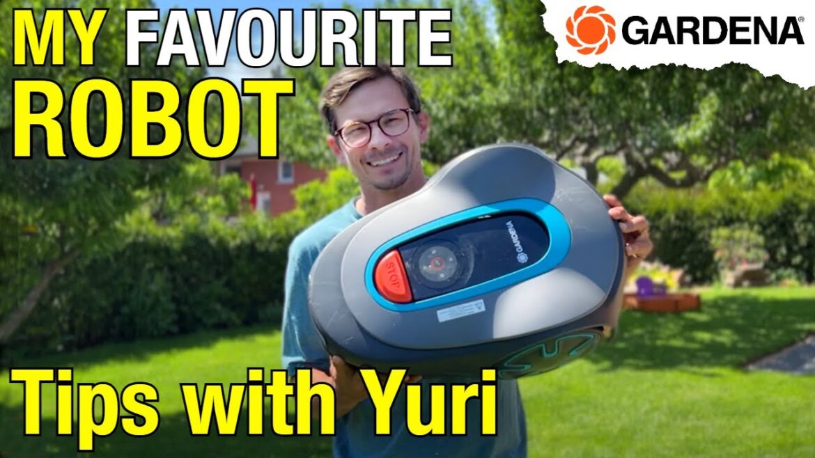 Gardening Tips With Yuri | Episode #2 | GARDENA Robotic Mower Features | DIY SETUP! Gardening Tips With Yuri | Episode #2 | GARDENA Robotic Mower Features | DIY SETUP!