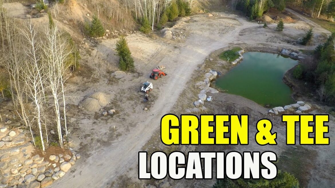 Backyard Golf Course Build / Locating Tees and Greens