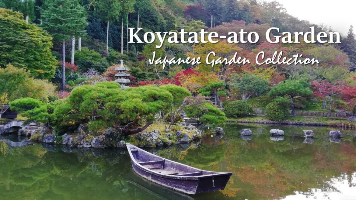 Dynamic stones and beautiful ponds | Japanese Garden Tour | Rock garden with an ethereal atmosphere