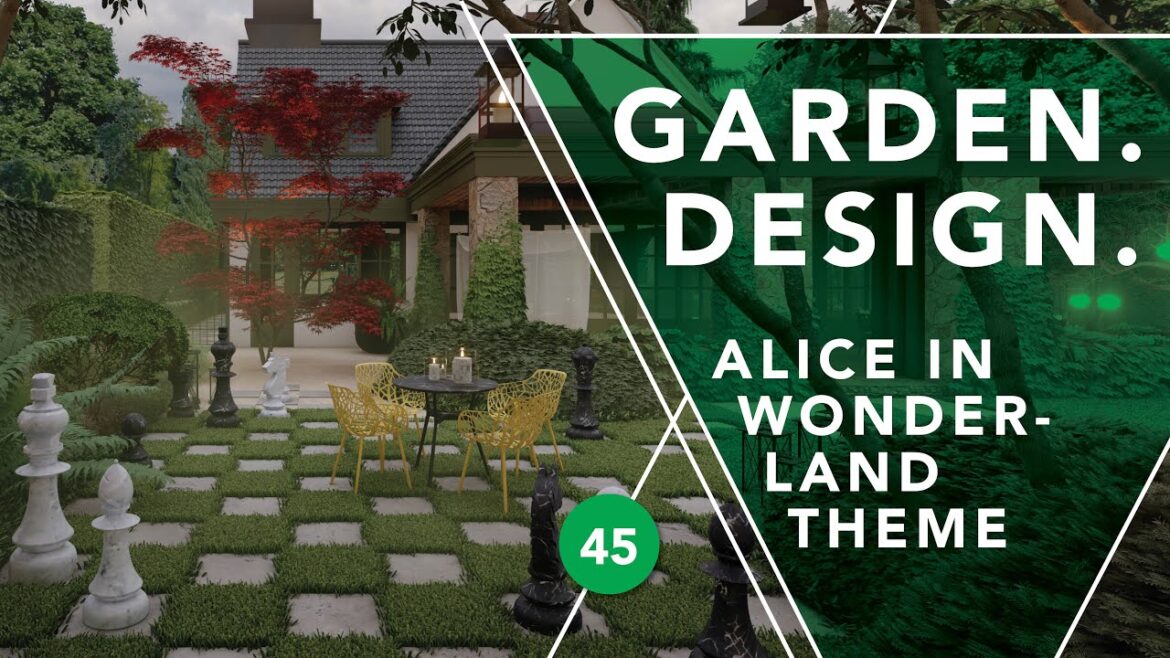 Garden design | Alice in Wonderland Theme