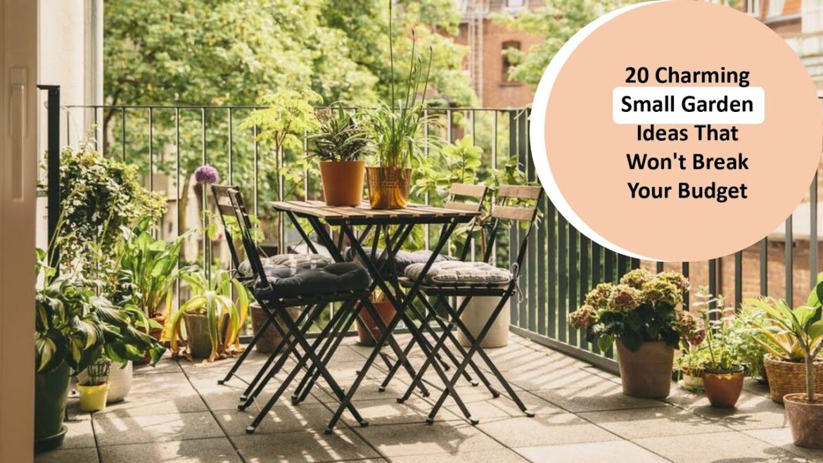 Best Small Garden Ideas for Small Space 2023 | Small Garden Ideas That Won't Break Your Budget