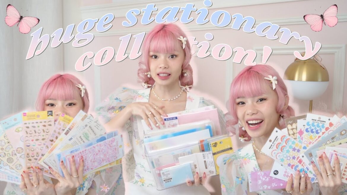 my GIANT stationary collection and stationary haul from japan! 🌸💧✨ my GIANT stationary collection and stationary haul from japan! 🌸💧✨