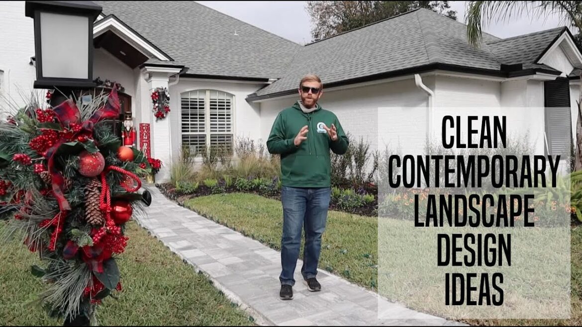 Clean Contemporary Landscape Design Ideas