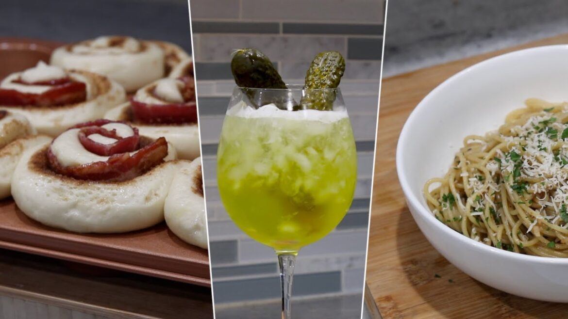 I Tested More Insane Instagram Recipes- Bacon Cinnamon Rolls, Pickle Martini, Coca-Cola Noodles