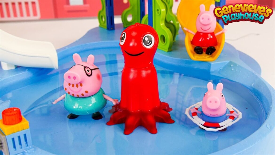 Peppa Pig Toy Learning Video for Kids – Peppa Pig Gets a New Pool and Goes Swimming! Peppa Pig Toy Learning Video for Kids - Peppa Pig Gets a New Pool and Goes Swimming!