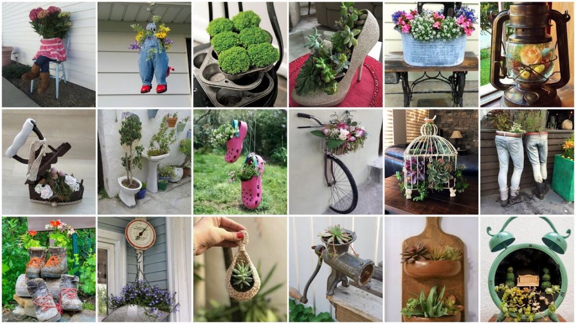 100 Latest Unusual Garden Ideas | Unique Planters | Rustic Decoration Ideas 100 Latest Unusual Garden Ideas | Unique Planters | Rustic Decoration Ideas