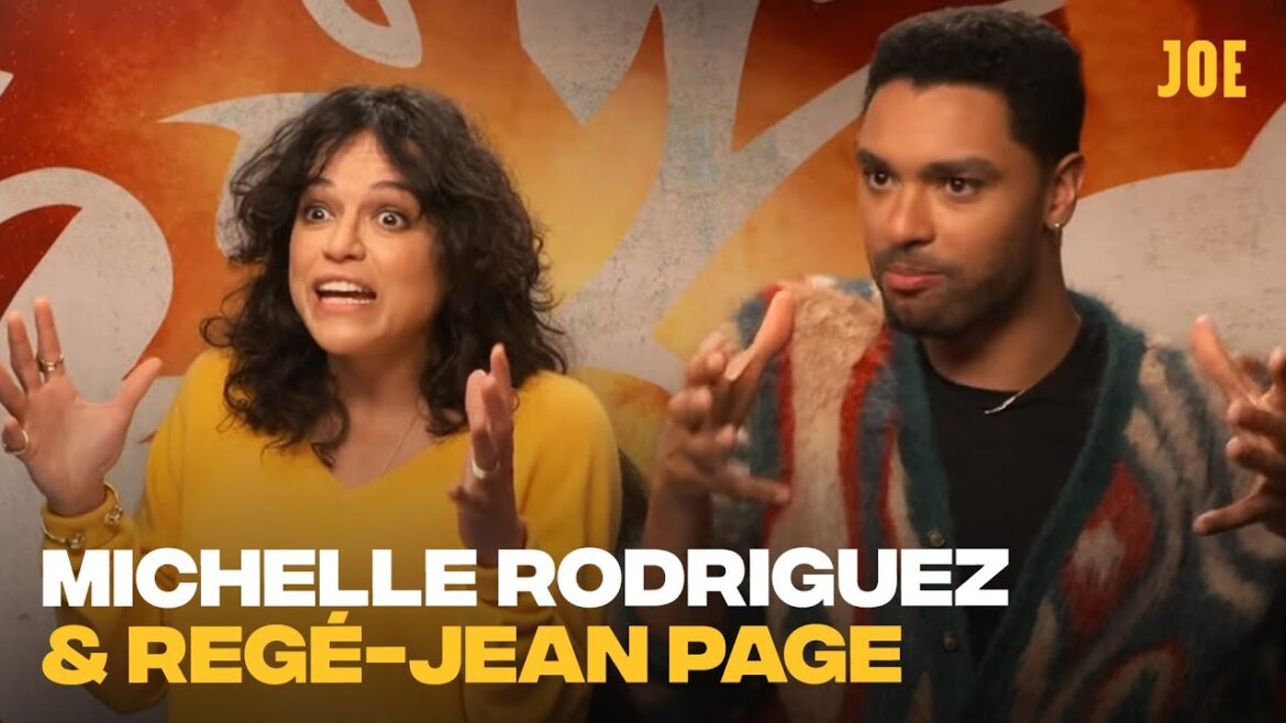 Michelle Rodriguez & Regé-Jean Page on Dungeons & Dragons, Irish landscapes & epic stunt work