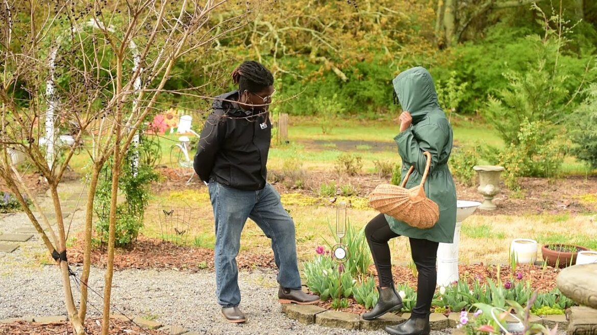 Embracing the beauty of gardening in the rain| seedling check, sowing carrots, adding a rain guage Embracing the beauty of gardening in the rain| seedling check, sowing carrots, adding a rain guage