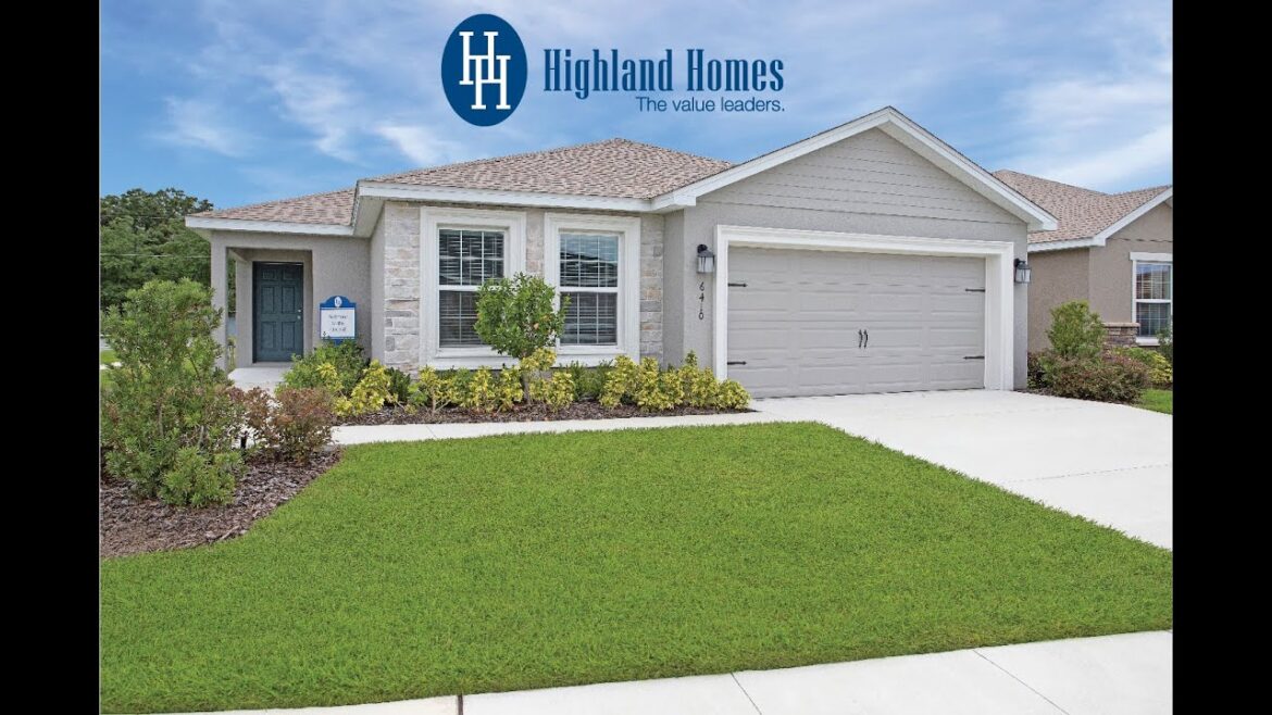 Orchid home plan by Highland Homes – Florida New Homes for Sale Orchid home plan by Highland Homes - Florida New Homes for Sale