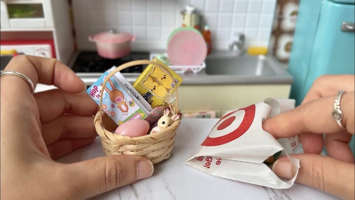 Dollhouse Spring break Staycation: Miniature Cooking, Gardening, Easter Basket & More | ASMR Dollhouse Spring break Staycation: Miniature Cooking, Gardening, Easter Basket & More | ASMR