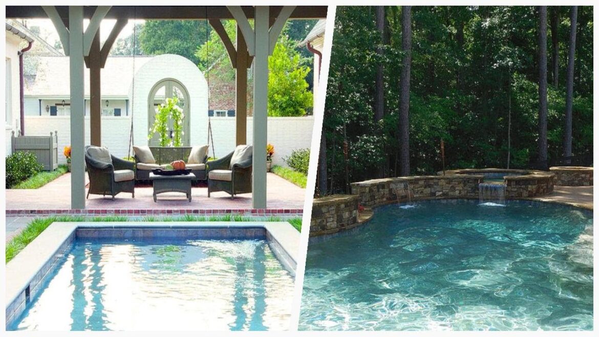 75 Turquoise Brick Pool Design Ideas You'll Love ⭐️