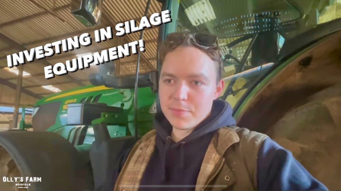 MAKING OUR OWN SILAGE FOR THE FIRST TIME?! THIS IS HUGE! A LOOK AT MY FIRST TRACTOR WHICH I CRASHED!