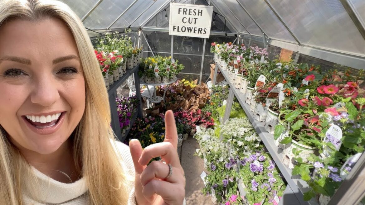 Time for a Bigger Greenhouse? 😉 ALL of My Proven Winners Annuals I'm Planting in My Zone 9B Garden!