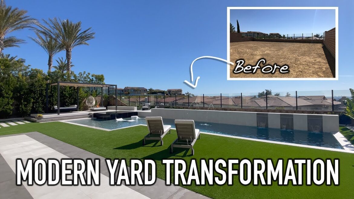 From Dirt Lot To Modern Minimal Dream Yard | Luxury Makeover From Dirt Lot To Modern Minimal Dream Yard | Luxury Makeover