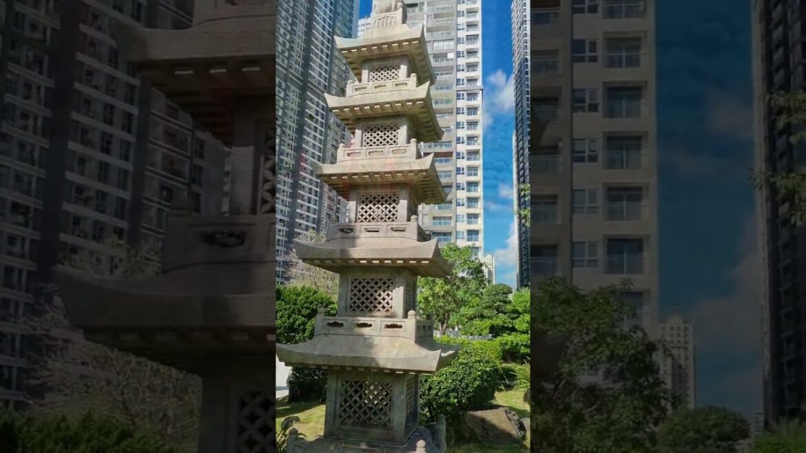 Japanese Garden at  Vinhomes Central Park - Ho Chi Minh City