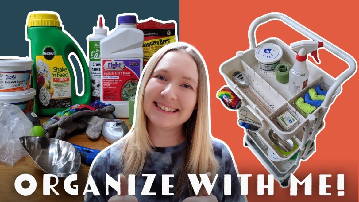 Organizing My Plant Supplies!