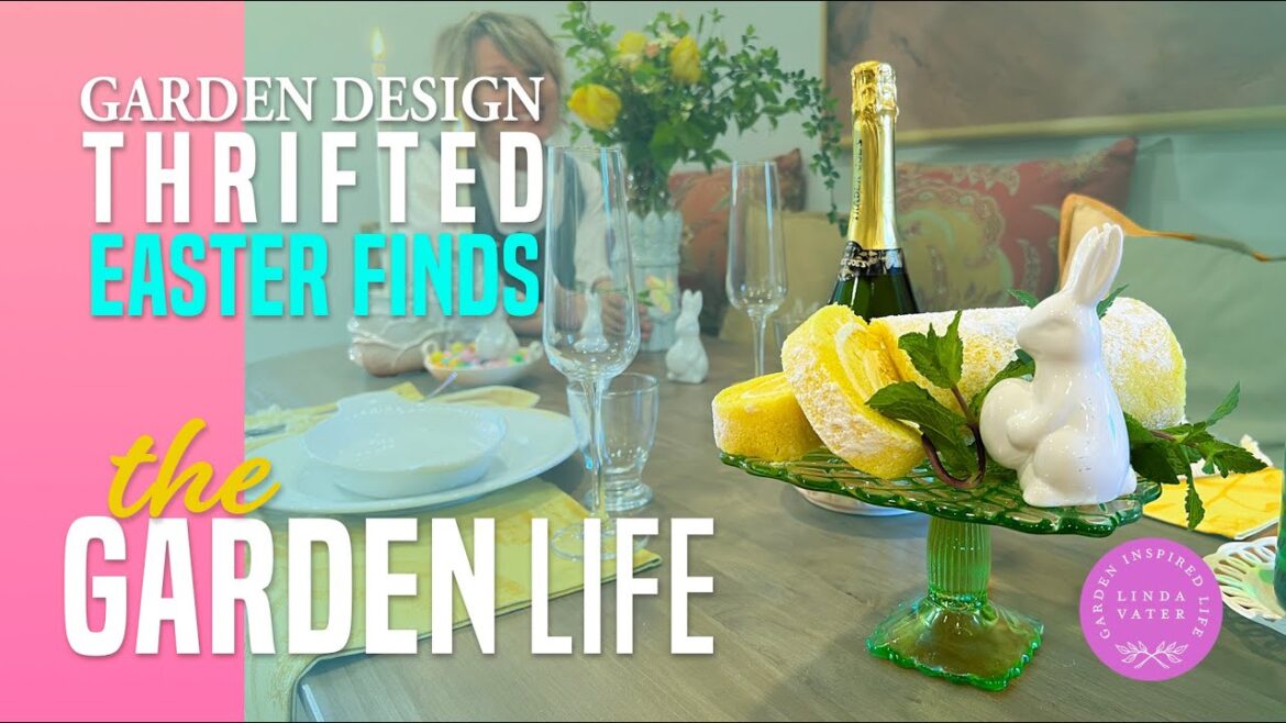 Garden Design + Thrifted Finds