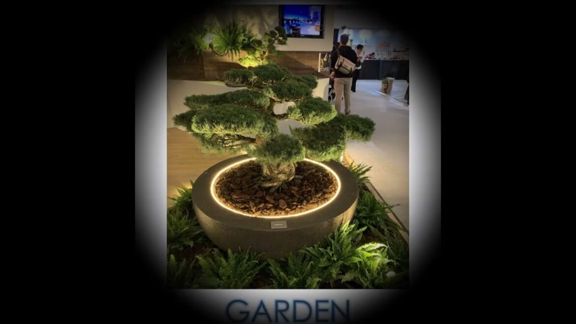 Aesthetic garden design idea