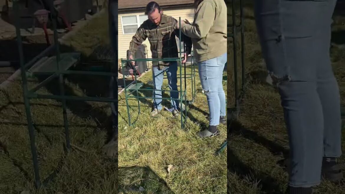 New Greenhouse Setup | Tractor Supply Gardening Greenhouse Review