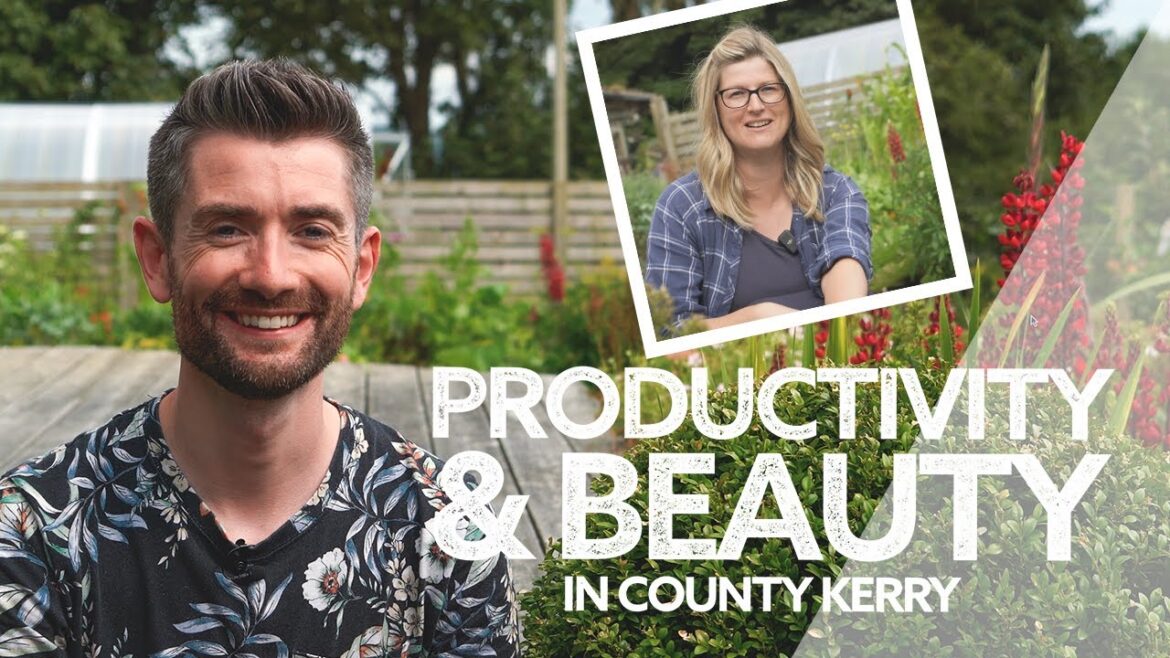 Stunning Small-Scale Productivity in Co. Kerry | An Irish Garden of Vegetables, Flowers & Herbs