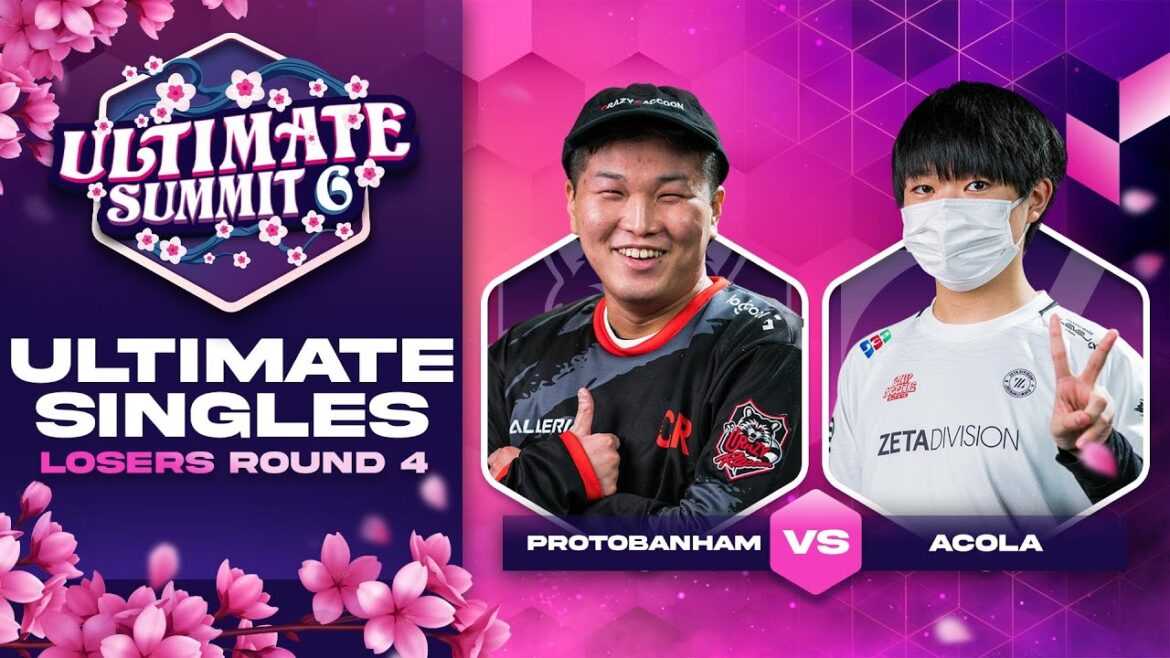 ProtoBanham vs あcola - Losers Round 4 Ultimate Summit 6 - SSBU Singles | Min Min, Lucina vs Steve
