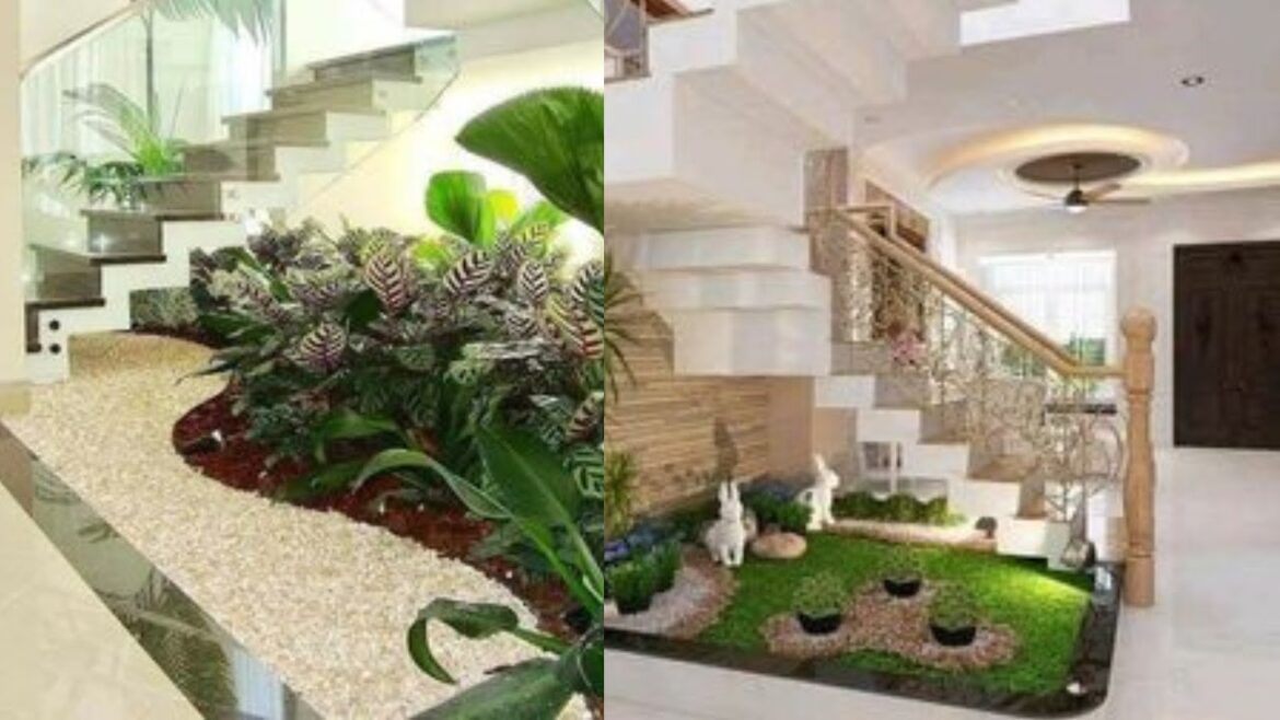 Under Stairs Garden Design Ideas 2023| Home Interior Design| Living Room Decoration Ideas
