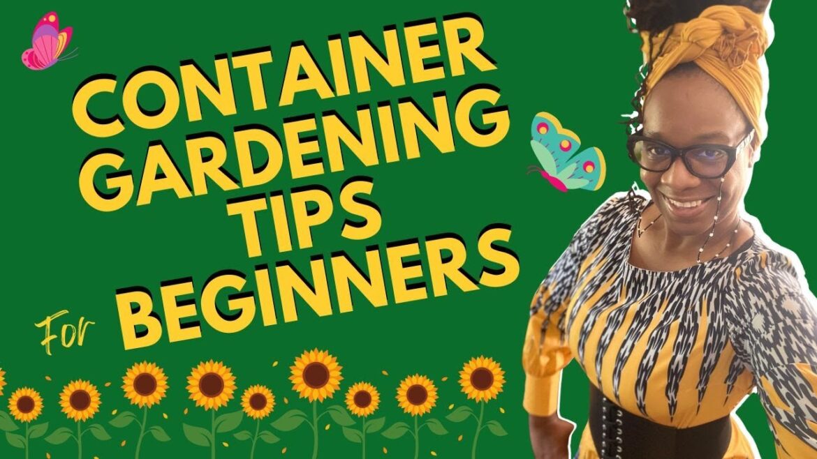 Container Gardening Tips for Beginners #containergardening #garden #gardening #gardeningtips