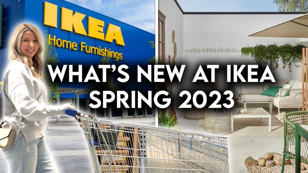 IKEA SHOP WITH ME SPRING 2023 | NEW PRODUCTS + PATIO FURNITURE IKEA SHOP WITH ME SPRING 2023 | NEW PRODUCTS + PATIO FURNITURE