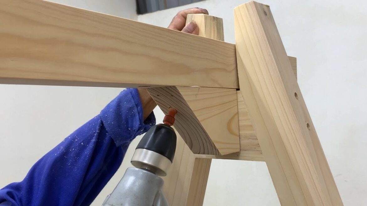 Design And Build A Outdoor Relaxing Chair For Garden - Diy Woodworking Project