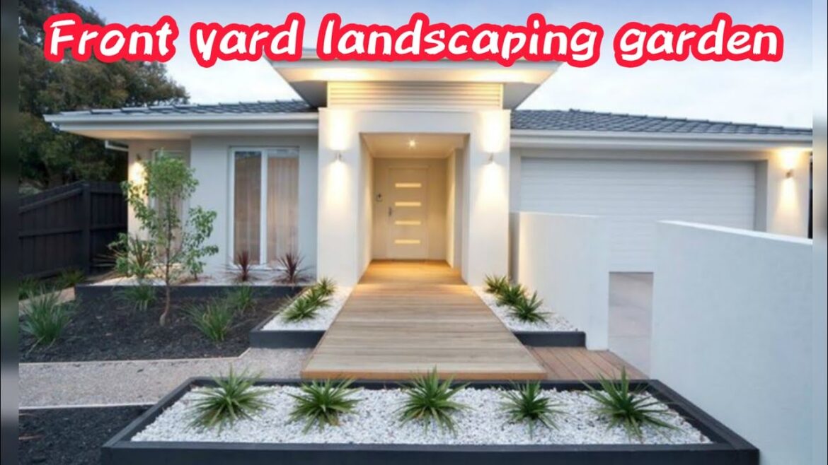 Front yard landscaping garden | landscaping ideas | landscaping design Front yard landscaping garden | landscaping ideas | landscaping design