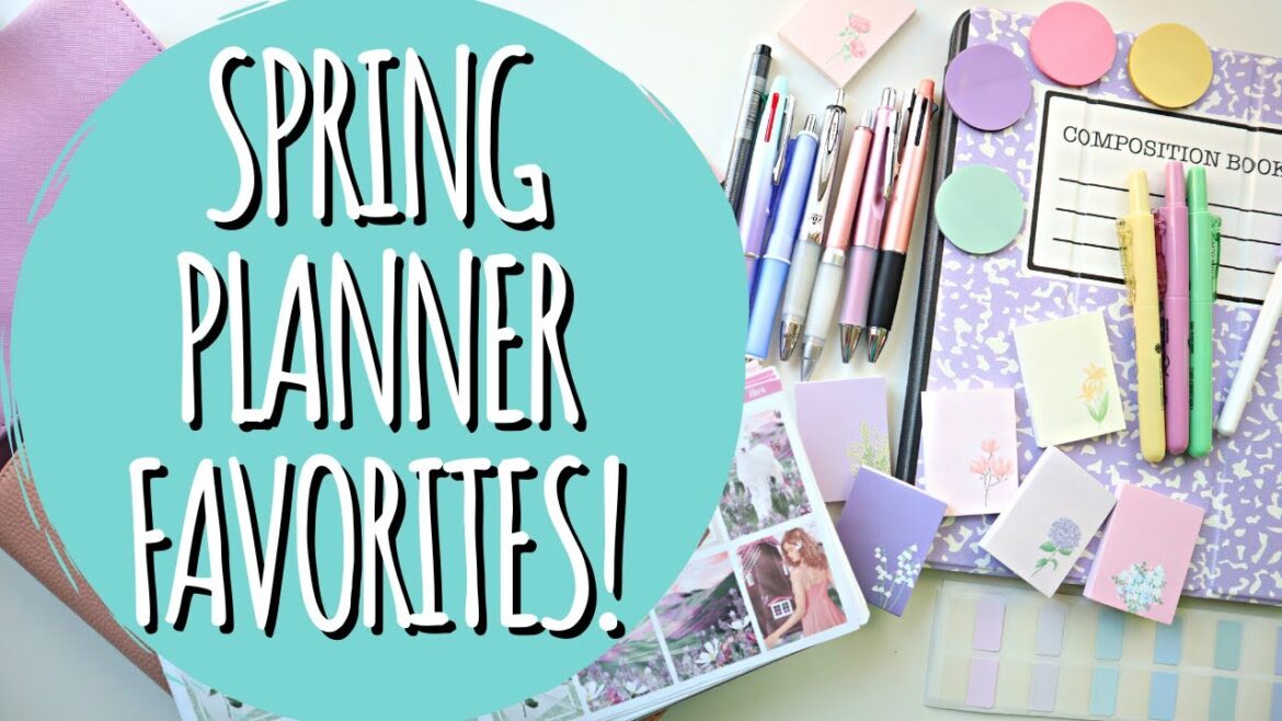 The Ultimate List of Spring Planning Supplies!! The Ultimate List of Spring Planning Supplies!!