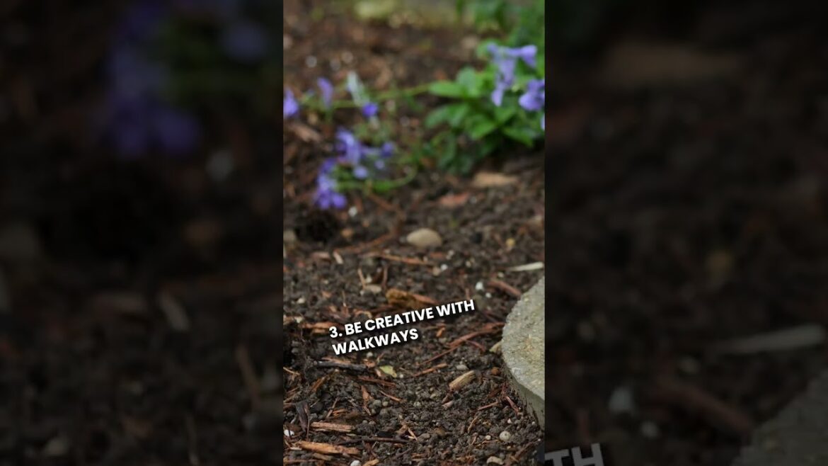 5 Garden Design Ideas To Make A Small Garden Look Amazing #youtubeshorts #shortsvideo